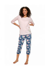 Dámské pyžamo Cornette Flower 463/288 - 3/4 rukáv