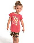 Dívčí pyžamo Cornette KIDS Emoticon - 787/64