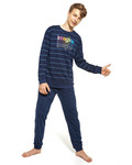 Cornette F&Y 989/40 Imagine -Chlapecké pyžamo, modré, dlouhé